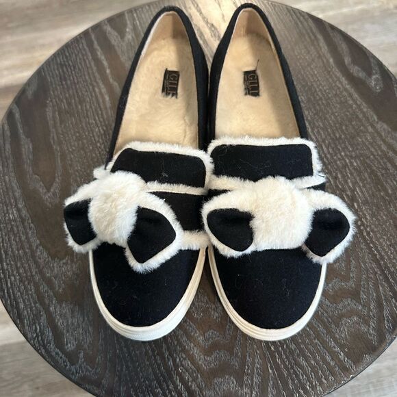G.I.L.I GILI Maritza Faux Fur Slip-On Shoe Slipper size 7 NWOT - Picture 2 of 7